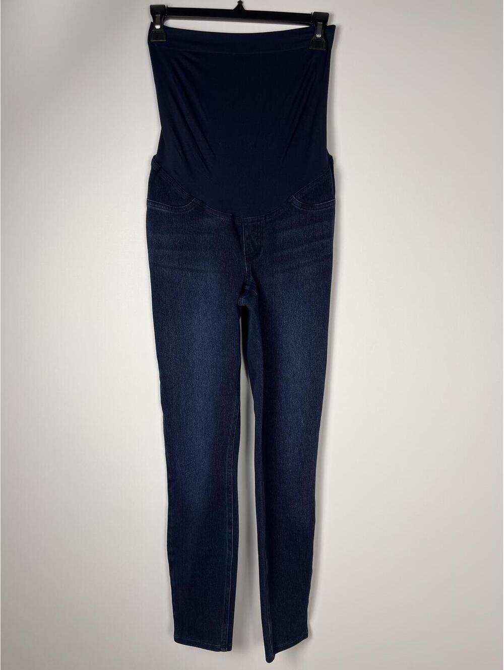 SPANX Maternity Skinny Jeans Dark Wash Pull On Stretch Denim Women’s Medium
